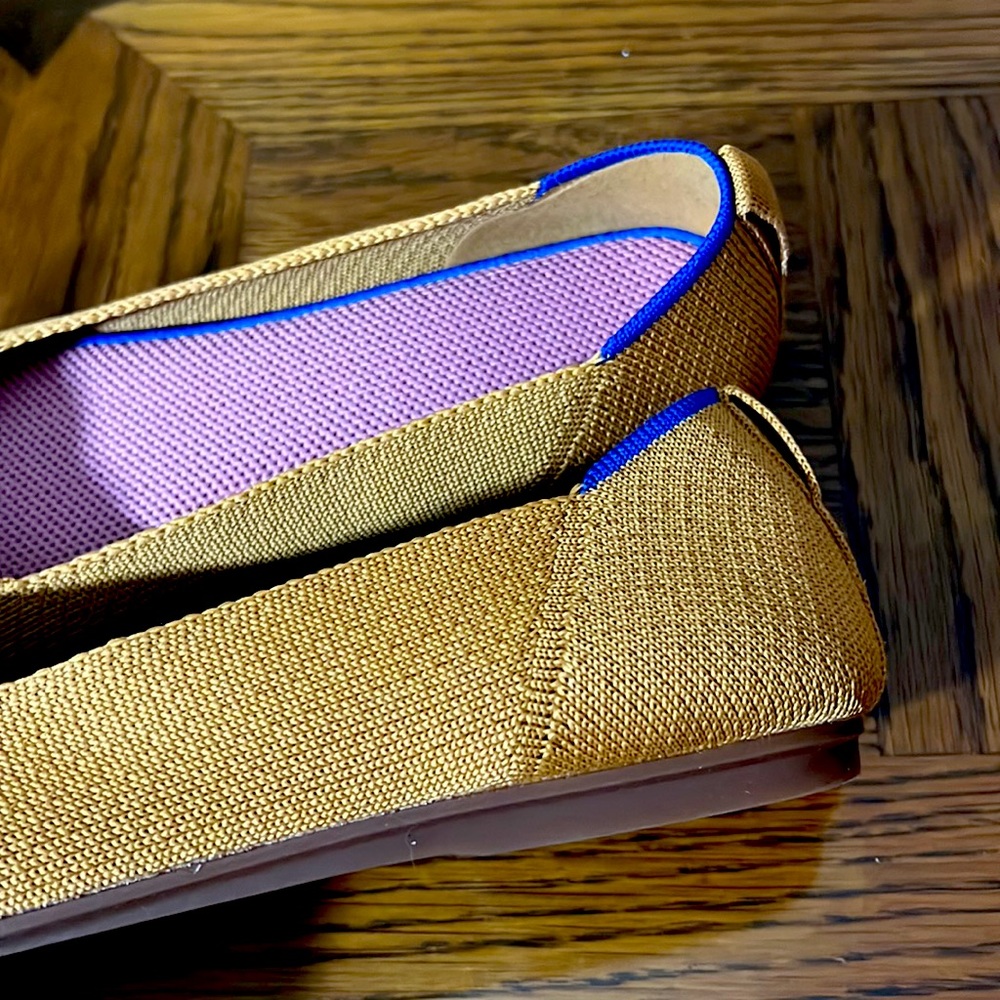 Frank Mully Knit Ballet Flats Shoes - Picture 8 of 12